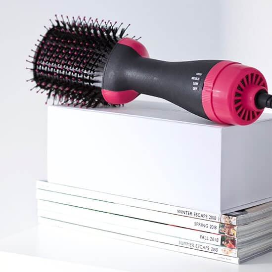 Cepillo secador y voluminizador Rosa - AYC Style